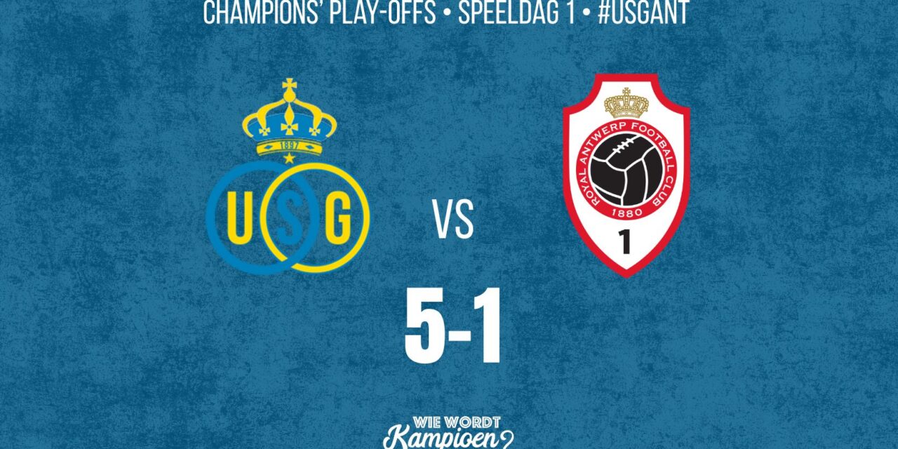 Union blaast Antwerp weg bij start Champions’ Play-offs