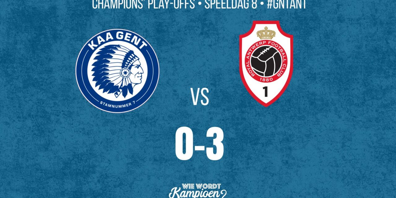 Antwerp deelt uppercut uit aan wankelend AA Gent