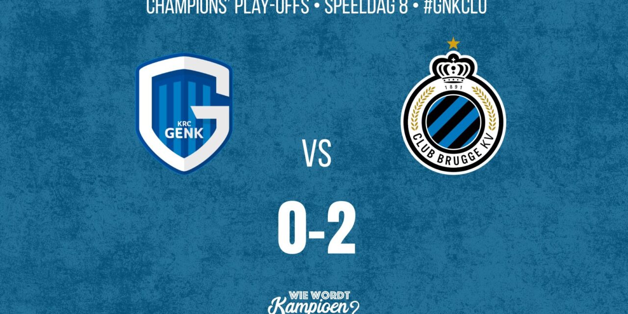 Club Brugge klopt Genk en blijft Union op de hielen