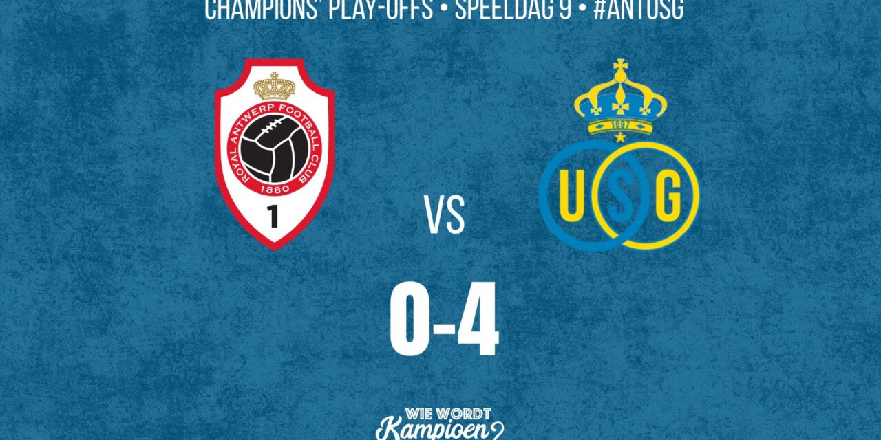 Union maakt statement op Bosuil en nadert titel na 0-4 tegen Antwerp