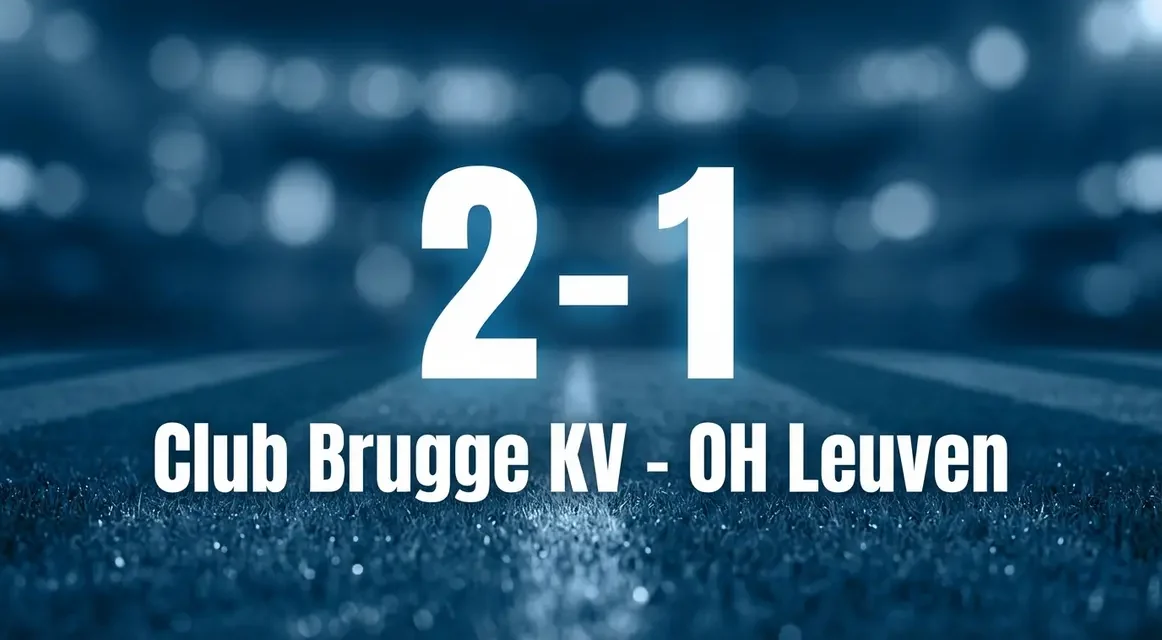 Club Brugge houdt OH Leuven af na rust